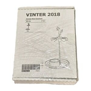 IKEA VINTER 2018 Candle Holder Spinner Metal Decor 7.75" NIB 🎄